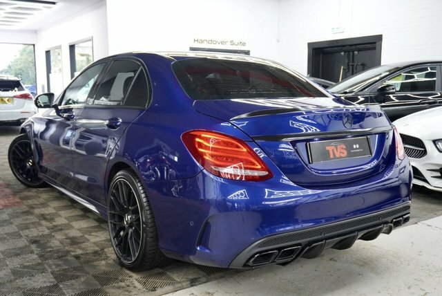 Mercedes-Benz C Class 2.1 C220d Amg Line Saloon G-tronic Eur Blue #3