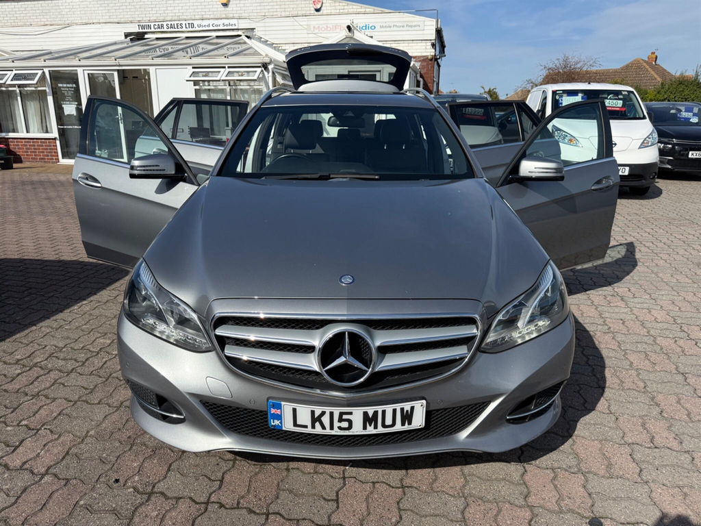 Mercedes-Benz E Class Estate Silver #6