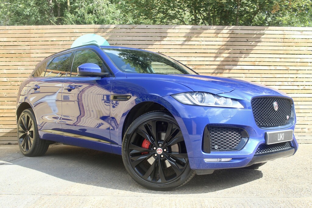 Jaguar F-Pace 3.0 V6 S Blue #4