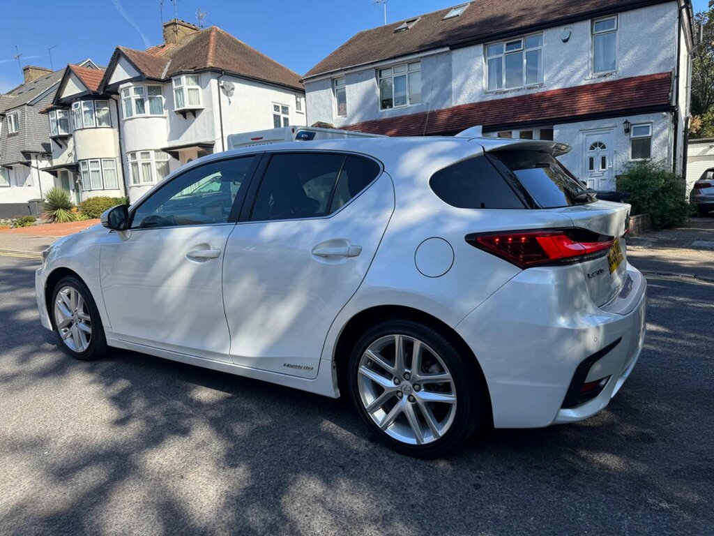 Lexus CT 1.8 200H Luxury E-cvt Euro 6 Ss BU68XKV White #5