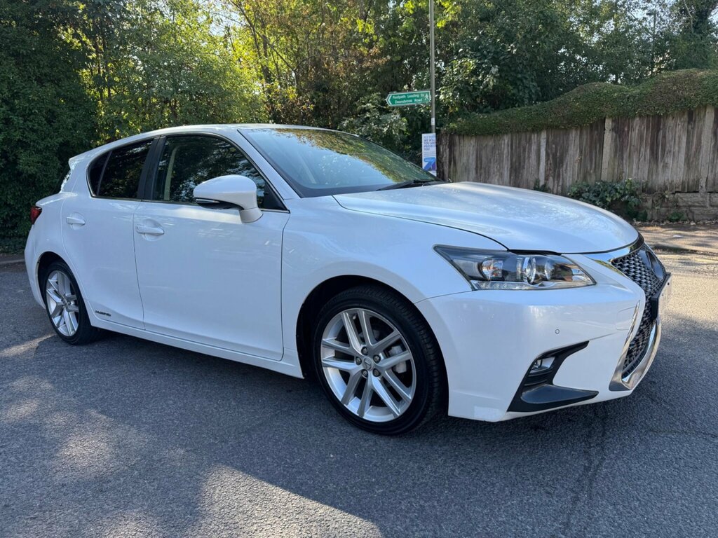 Lexus CT 1.8 200H Luxury E-cvt Euro 6 Ss BU68XKV White #4