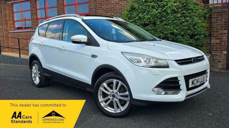 Ford Kuga 2.0 Tdci Titanium X White #2