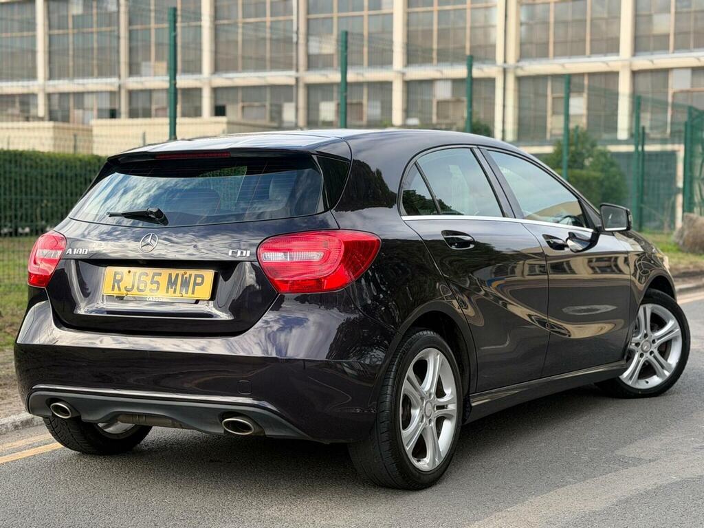 Mercedes-Benz A Class 1.5 A180 Cdi Sport Edition 7G-dct Euro 5 Ss Purple #4