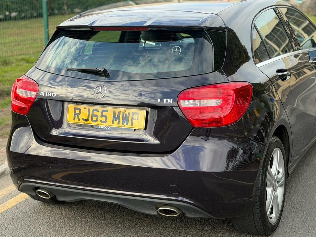 Mercedes-Benz A Class 1.5 A180 Cdi Sport Edition 7G-dct Euro 5 Ss Purple #5