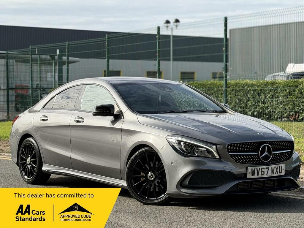 Mercedes-Benz CLA Class 2.1 Cla220d Amg Line Coupe 7G-dct Euro 6 Ss Grey