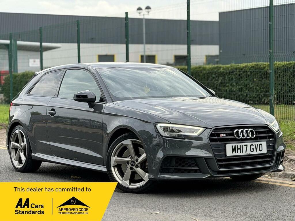 Audi S3 2.0 Tfsi Black Edition S Tronic Quattro Euro 6 S Grey