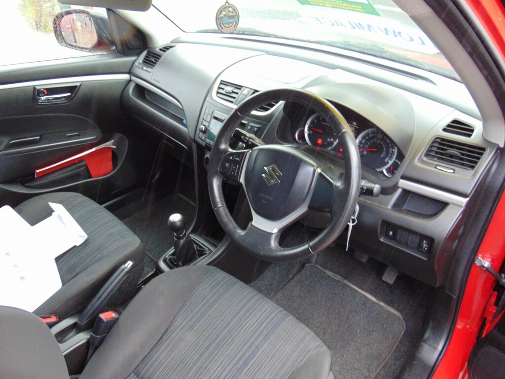 Suzuki Swift 1.2 Sz2 Hatchback Euro 5 94 Ps Red #4