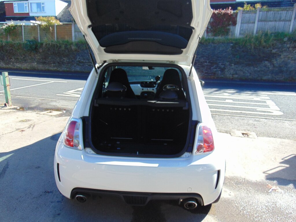 Abarth 595 1.4 T-jet Trofeo Hatchback Euro White #3