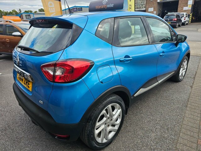 Renault Captur 2014 1.5 Dci Energy Dynamique Medianav Suv Die HN14ZRE Blue #4