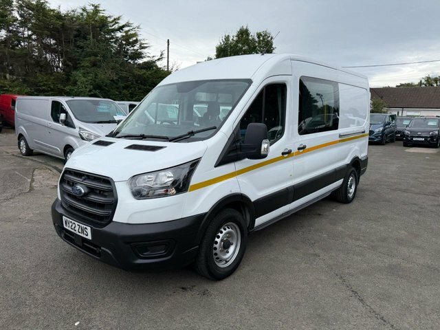 Ford Transit Custom 350 Ecoblue Leader Panel White