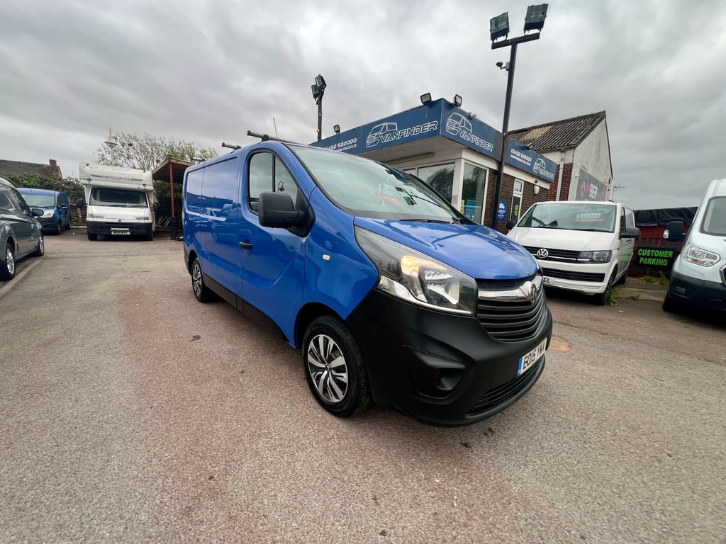 Vauxhall Vivaro 2700 1.6Cdti 115Ps H1 Van Blue
