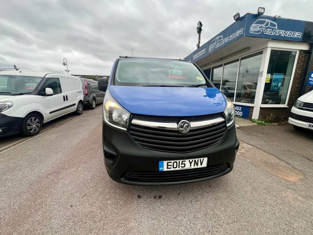 Vauxhall Vivaro 2700 1.6Cdti 115Ps H1 Van Blue #5