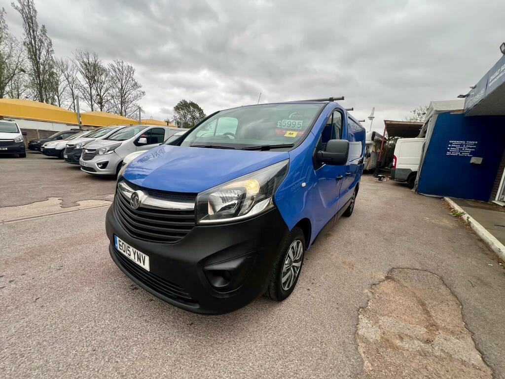 Vauxhall Vivaro Panel Van 1.6 Cdti 2900 Biturbo Ecoflex Sportive L Grey #7