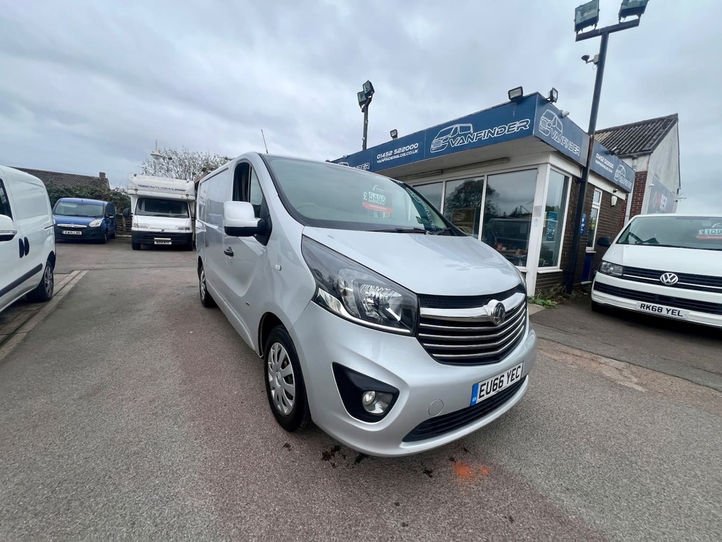 Vauxhall Vivaro 2700 1.6Cdti Biturbo 125Ps Sportive H1 Van Silver