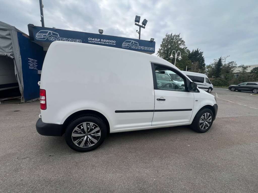 Volkswagen Caddy 1.6 Tdi Bluemotion Tech 102Ps Van White #6