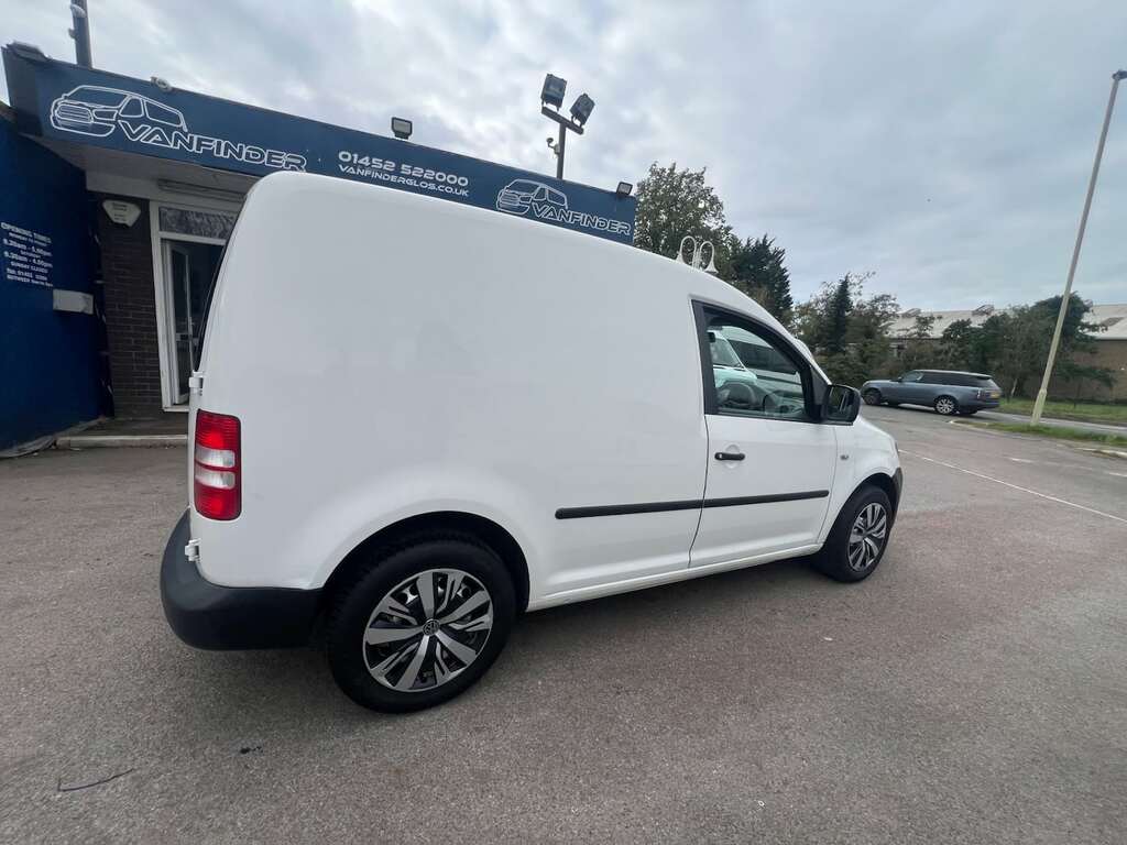 Volkswagen Caddy 1.6 Tdi Bluemotion Tech 102Ps Van White #5