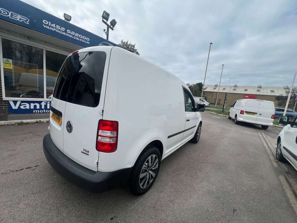 Volkswagen Caddy 1.6 Tdi Bluemotion Tech 102Ps Van White #4