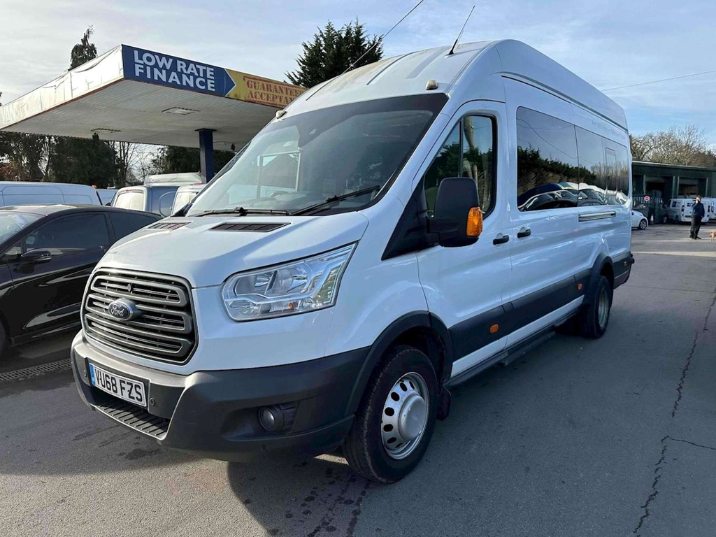 Ford Transit Custom Tdci 460 Trend Minibus White