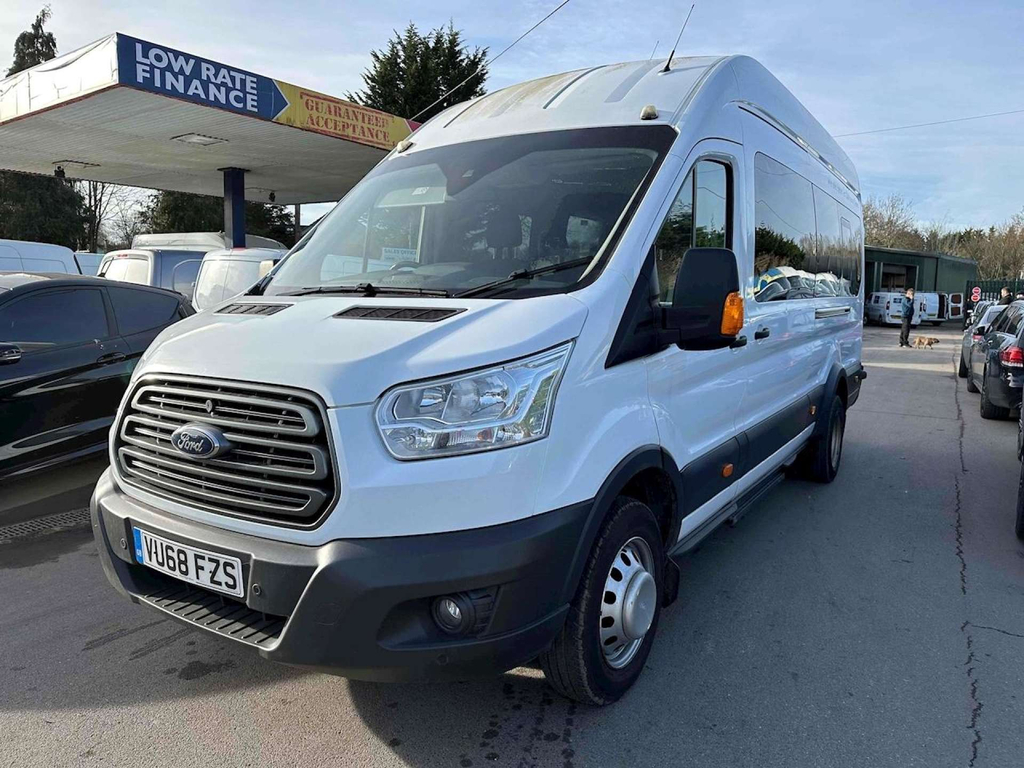 Ford Transit Custom Tdci 460 Trend Minibus White #2