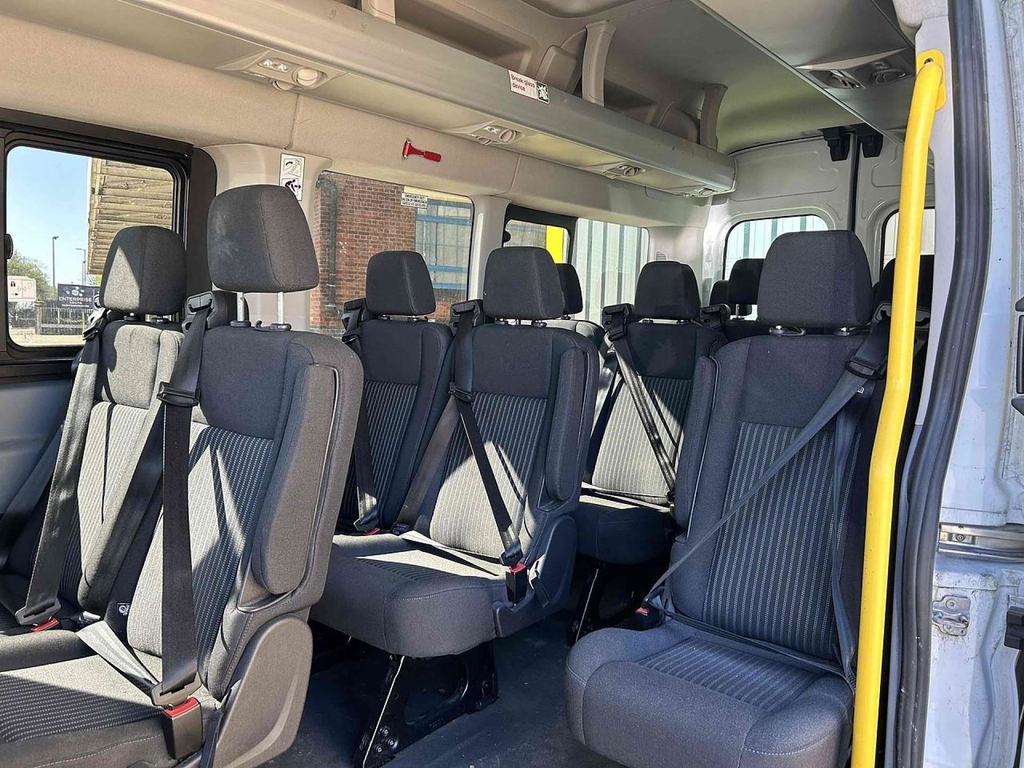 Ford Transit Custom 460 Hdt Trend L4 H3 17 Seats White #6