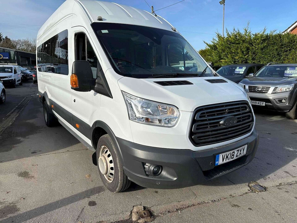 Ford Transit Custom Tdci 460 Trend Minibus White