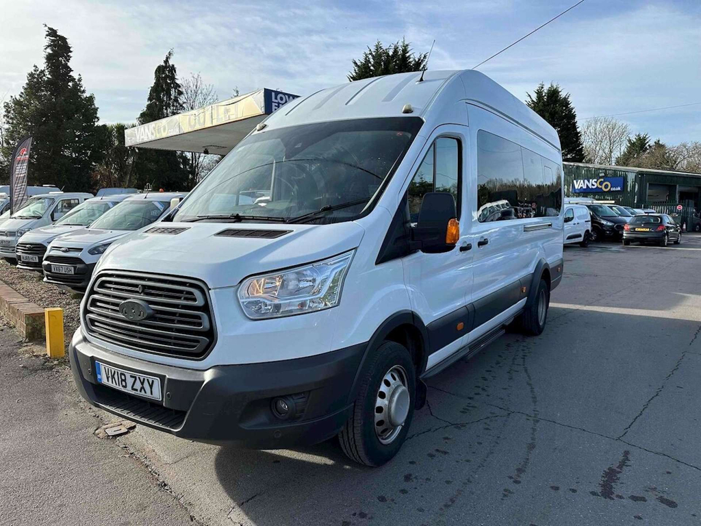 Ford Transit Custom Tdci 460 Trend Minibus White #2
