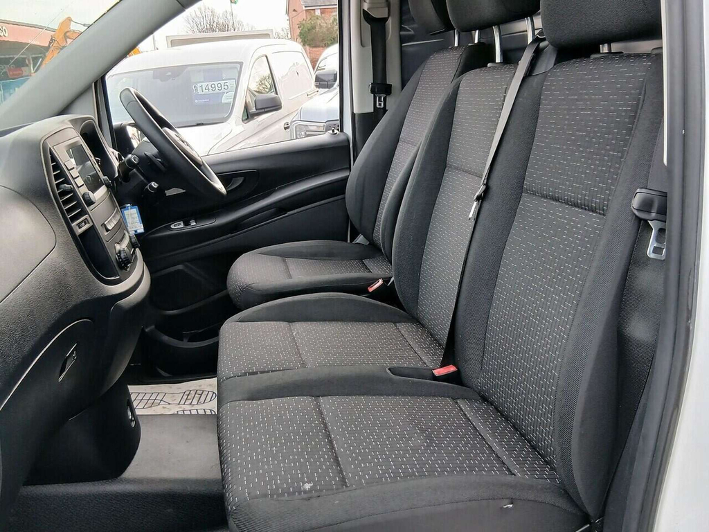 Mercedes-Benz eVito 116 E 66Kwh Progressive Panel Van Fw White #5