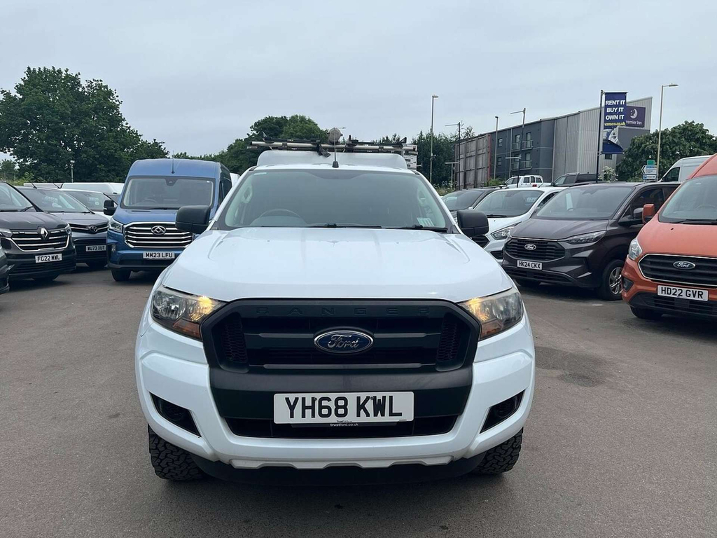 Ford Ranger XL Pickup Double Cab 4Wd Euro 5 Ss White #2