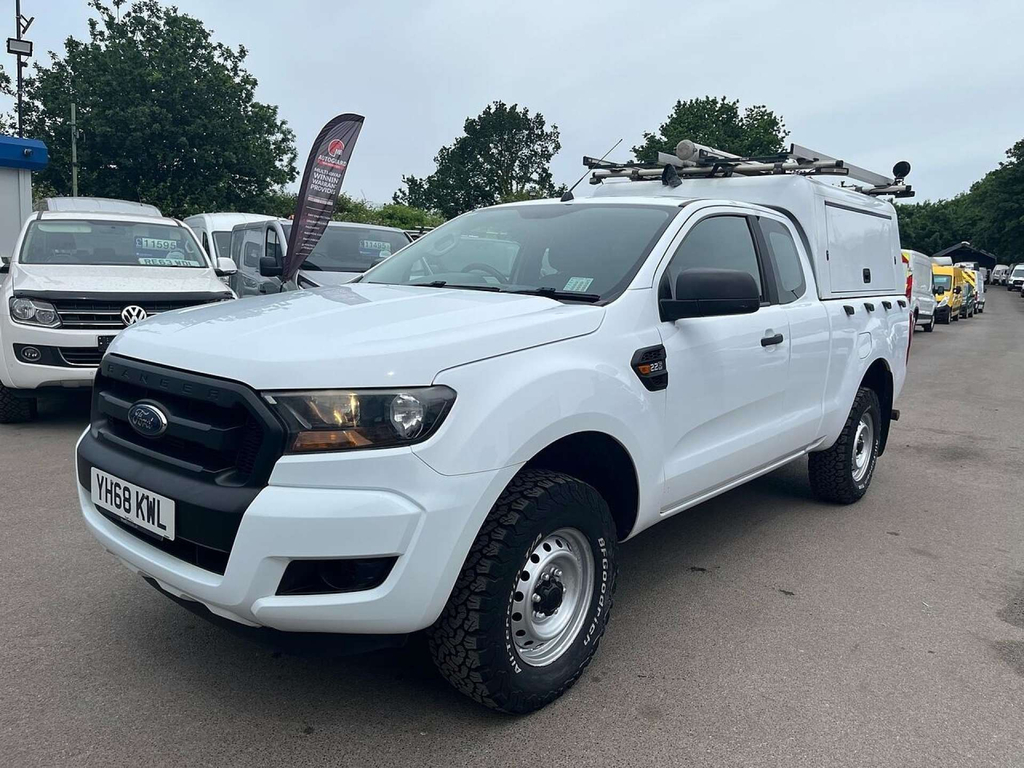 Ford Ranger XL Pickup Double Cab 4Wd Euro 5 Ss White #3