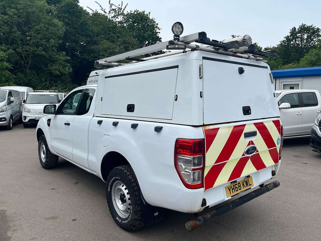 Ford Ranger XL Pickup Double Cab 4Wd Euro 5 Ss White #5