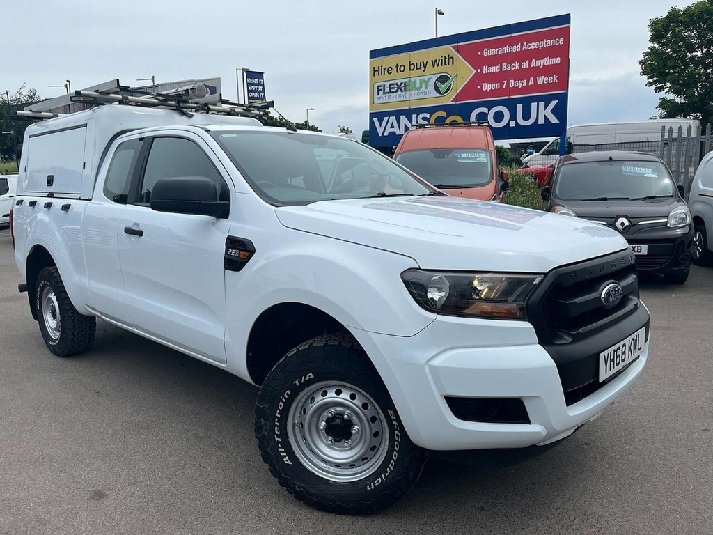 Ford Ranger XL Pickup Double Cab 4Wd Euro 5 Ss White
