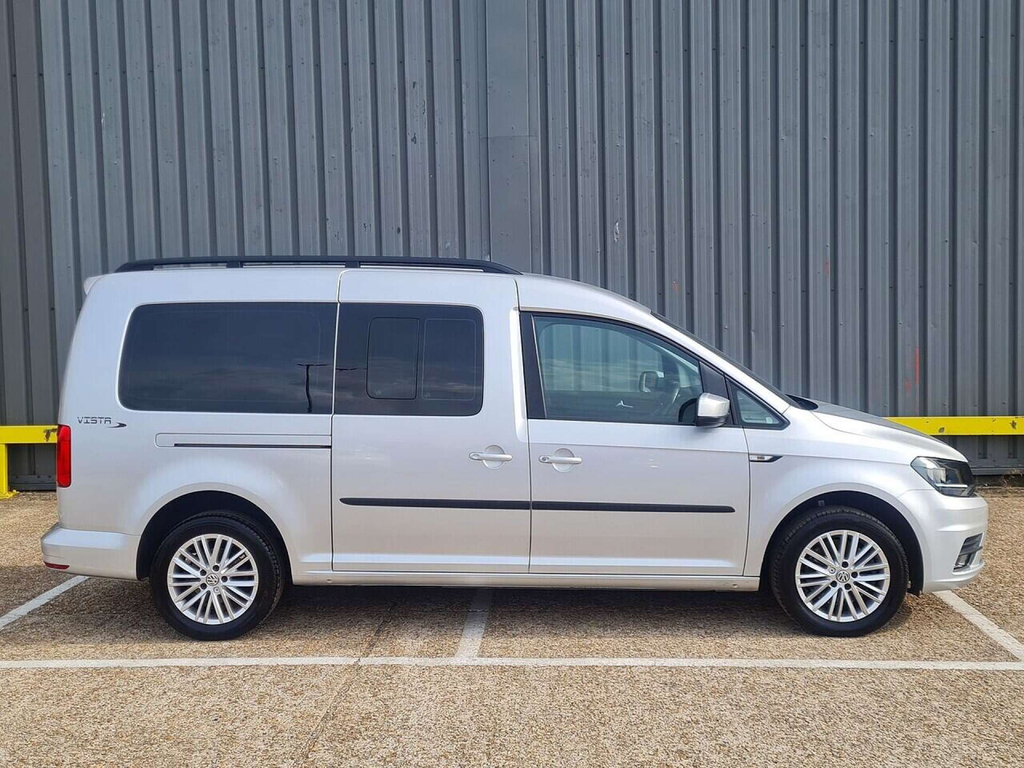 Volkswagen Caddy Maxi C20 Maxi Combi Van Fwd Window Silver #5