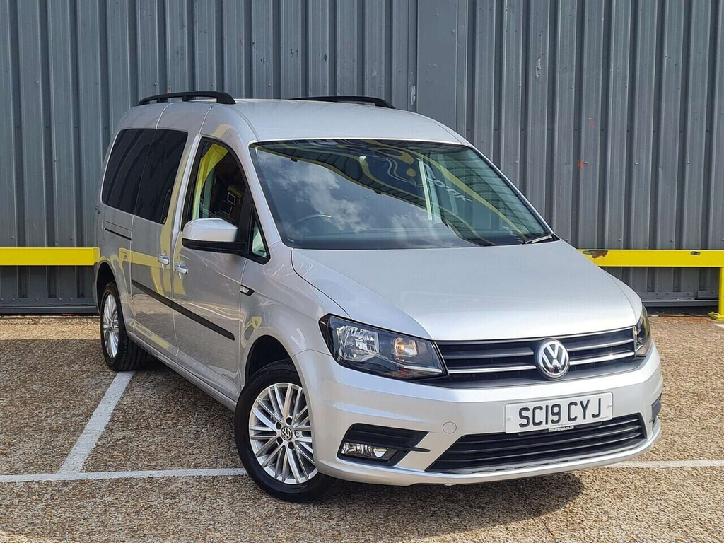 Volkswagen Caddy Maxi C20 Maxi Combi Van Fwd Window Silver