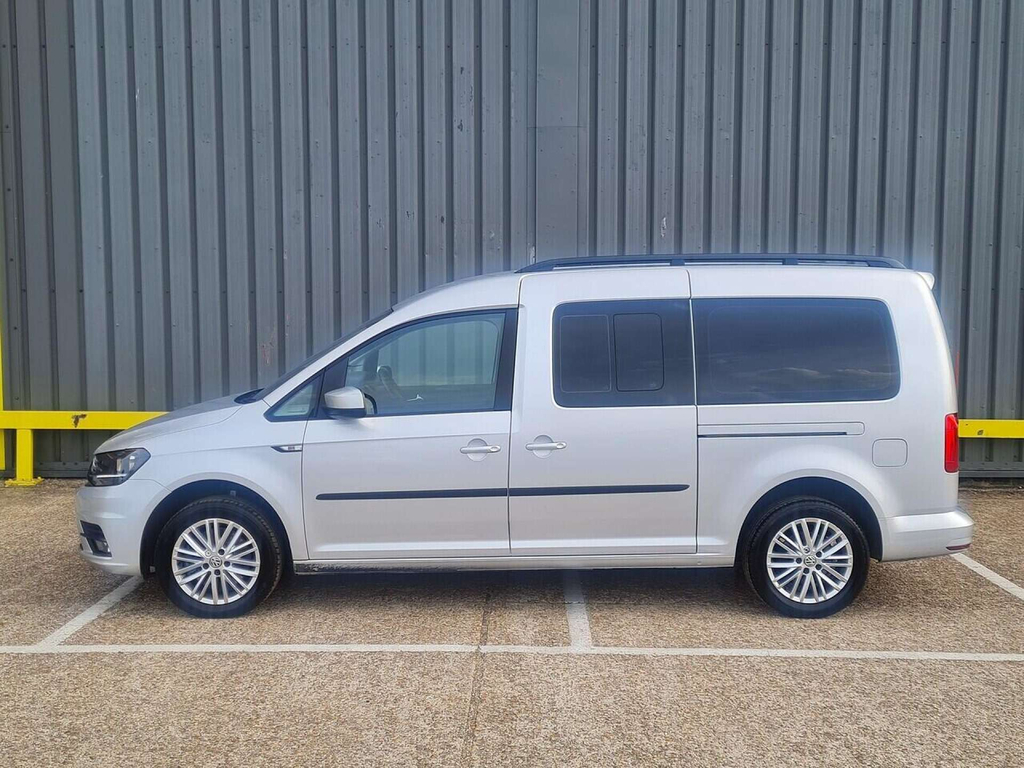 Volkswagen Caddy Maxi C20 Maxi Combi Van Fwd Window Silver #6