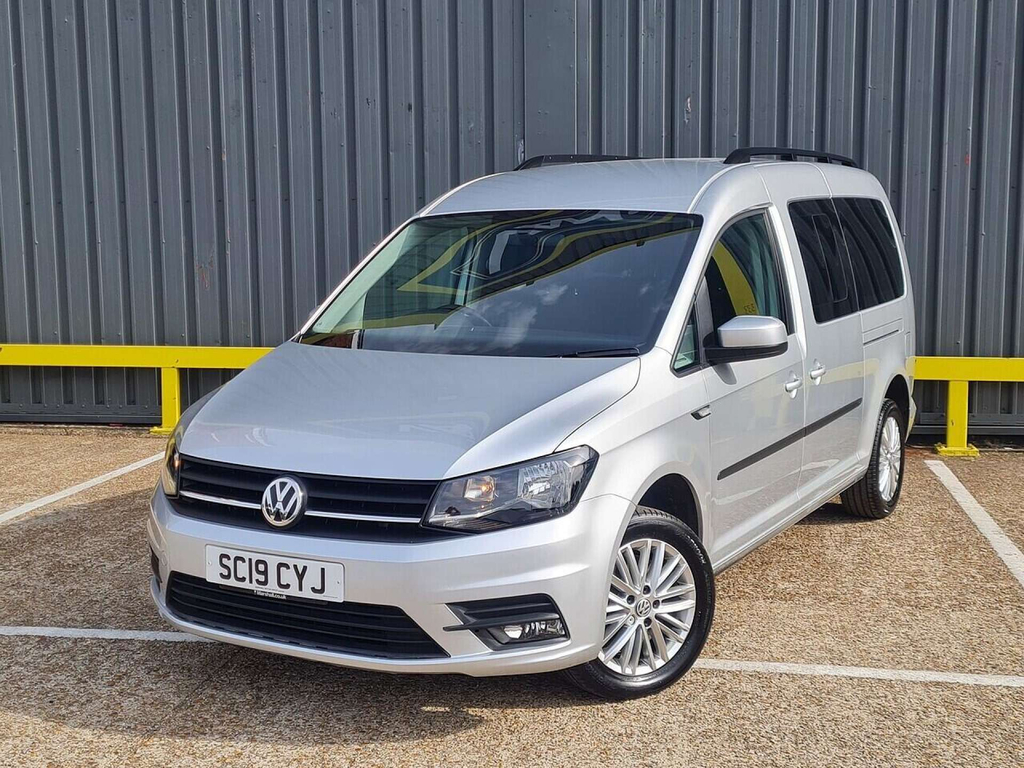Volkswagen Caddy Maxi C20 Maxi Combi Van Fwd Window Silver #3