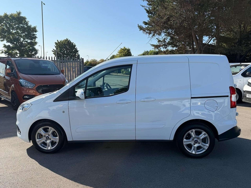 Ford Transit Courier Ecoboost Limited Panel Van L1 Euro 6 White #4