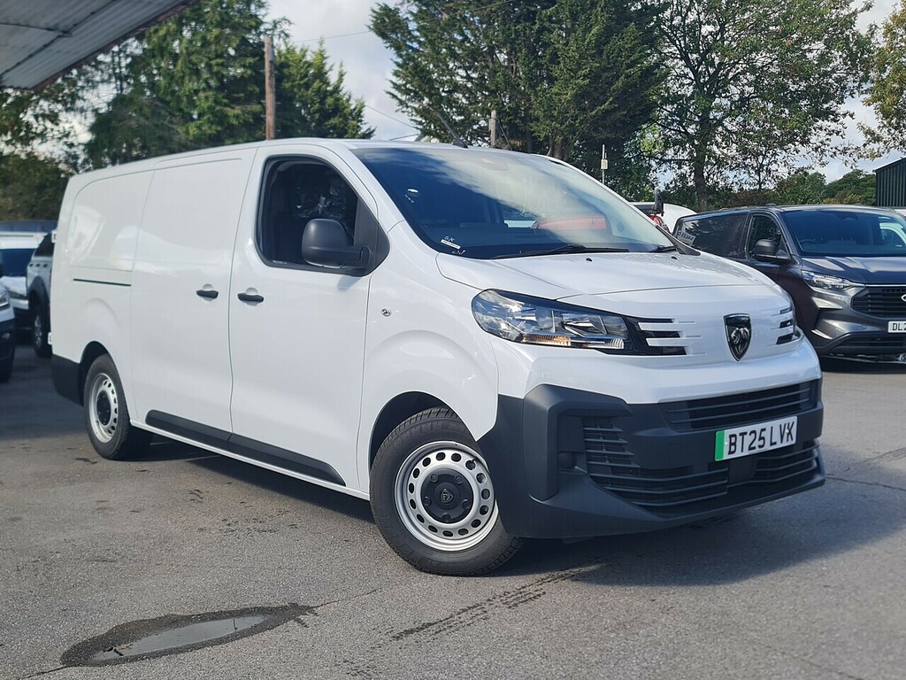 Peugeot E-Expert 75Kwh Professional Long Panel Van Lw BT25LVK White