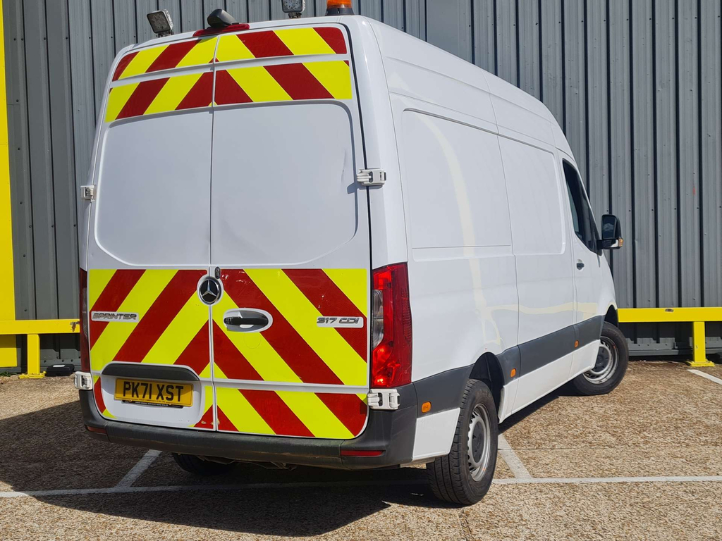 Mercedes-Benz Sprinter 317 Cdi Progressive Panel Van PK71XST White #6