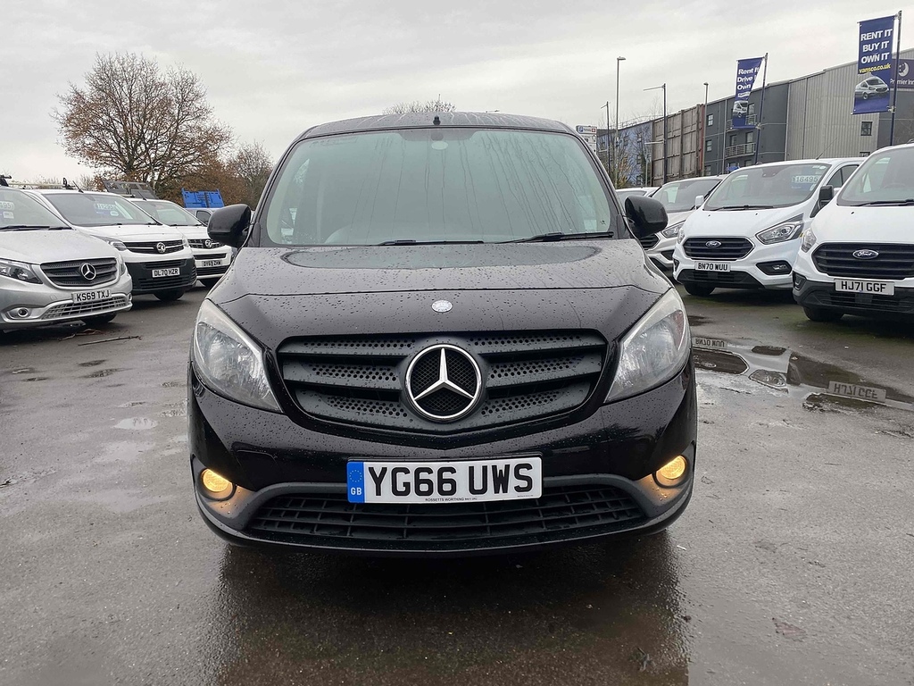Mercedes-Benz CITAN 109 Cdi Crew Van Double Cab L3 Euro Black #2