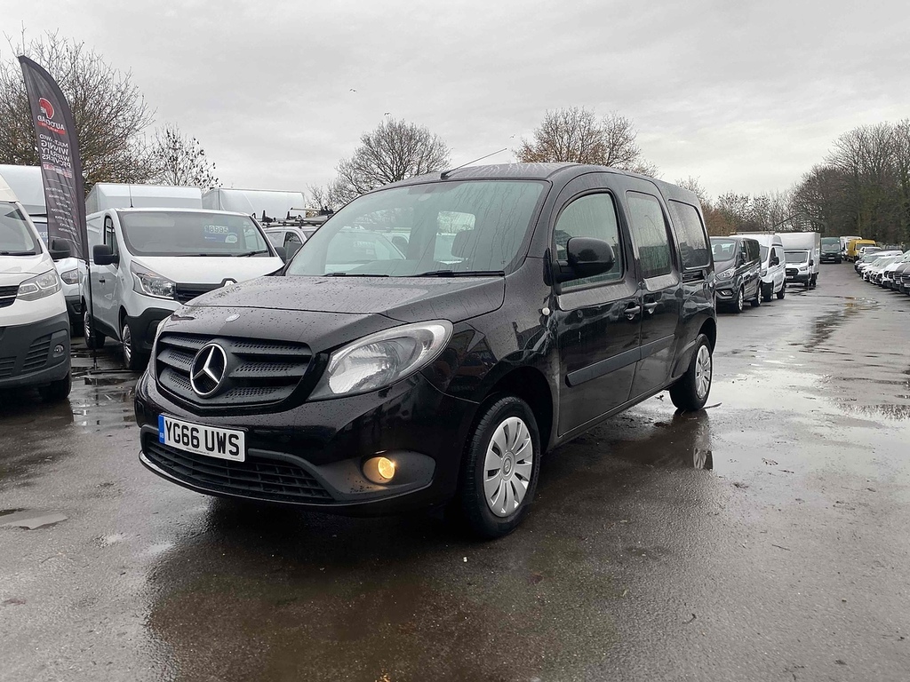 Mercedes-Benz CITAN 109 Cdi Crew Van Double Cab L3 Euro Black #3