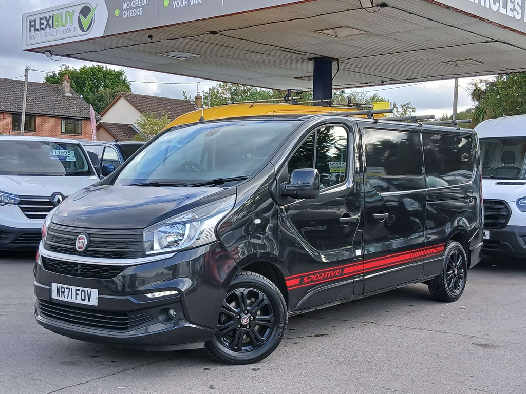 Fiat Talento Multijet 12 Sportivo Panel Van 2.0 P Black #3