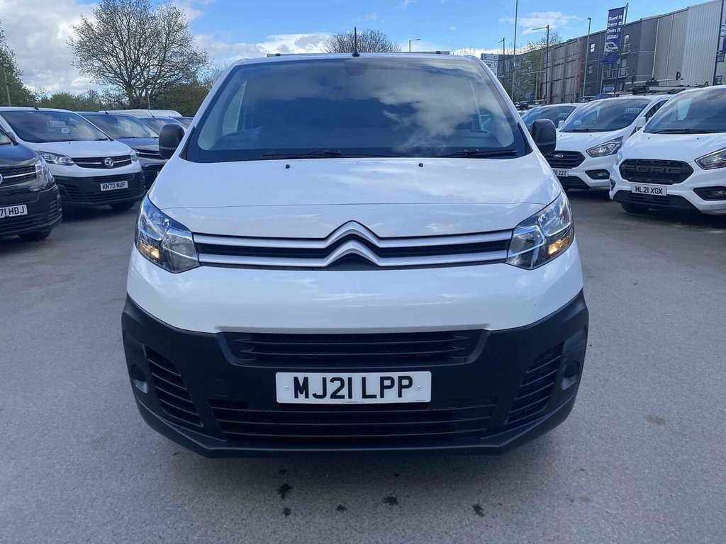 Citroen Dispatch Bluehdi 1000 Enterprise M Panel Van White #2