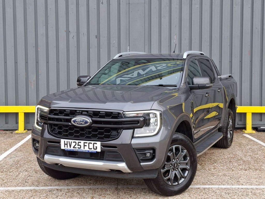 Ford Ranger Ecoblue Wildtrak Pickup Double Cab 4Wd Grey #2