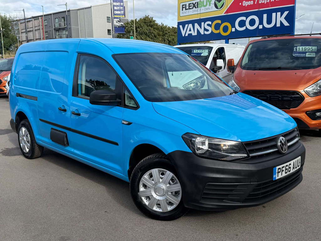 Volkswagen Caddy Maxi C20 Bluemotion Tech Startline Panel Van Man Blue
