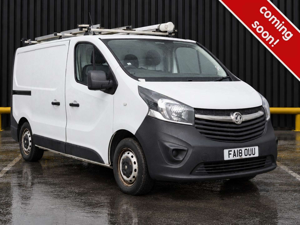 Vauxhall Vivaro 2900 Panel Van L1 H1 Euro 6 Ss White