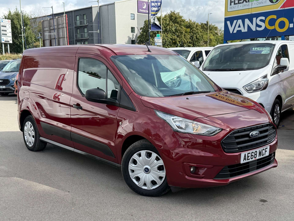 Ford Transit Connect 210 Ecoboost Trend Panel Van L2 Euro AE68WCF Red
