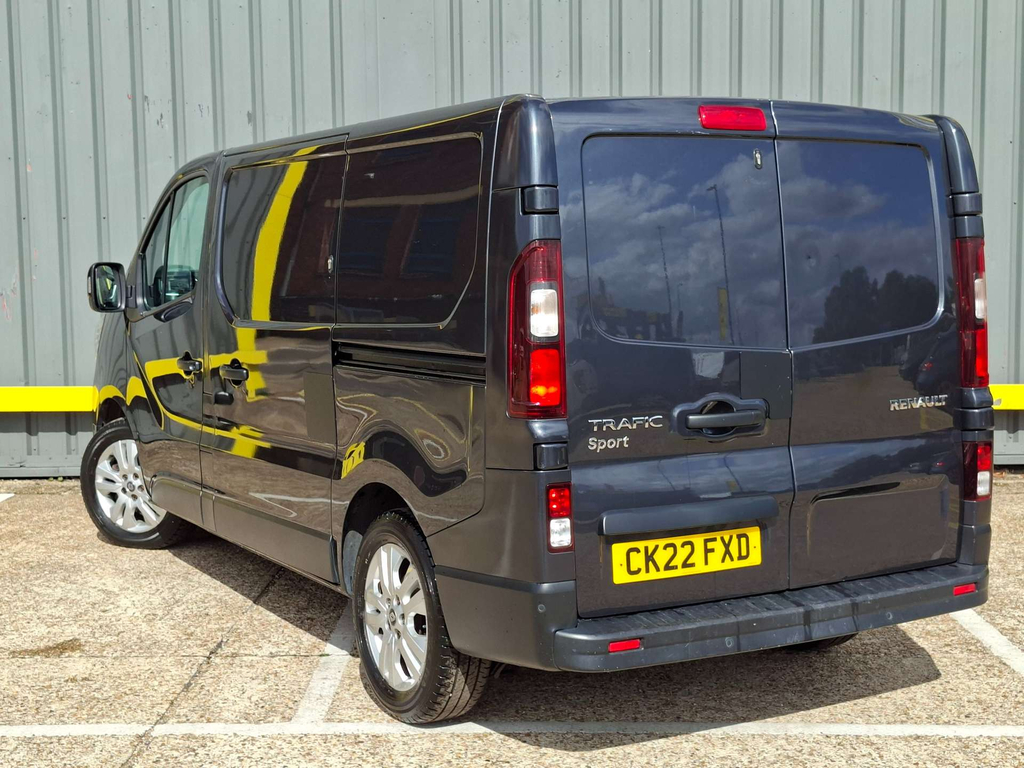 Renault Trafic Panel Van 2.0 Dci Blue Ll30 Business L2 H1 Euro 6 Grey #8