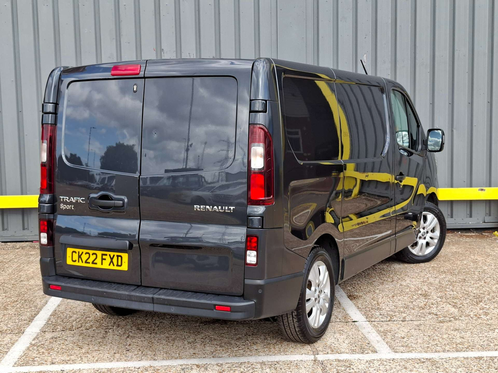 Renault Trafic Blue Sl28 Sport Panel Van L1 H1 Grey #6
