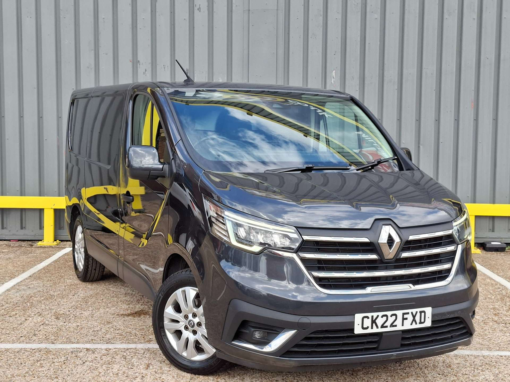 Renault Trafic Blue Sl28 Sport Panel Van L1 H1 Grey