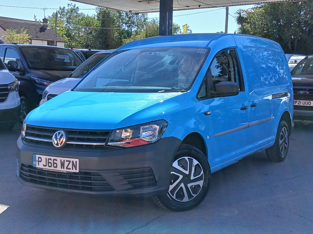 Volkswagen Caddy Maxi C20 Bluemotion Tech Startline Panel Van Man Blue #3